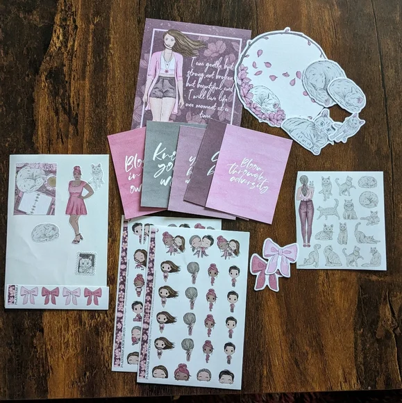 Planners Anonymous Partial Sakura Journal/Planner Kit - Picture 6 of 6